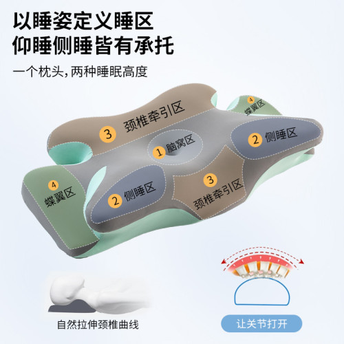 全新設計記憶枕 護頸椎記憶棉枕頭 慢迴彈零壓記憶海綿枕頭