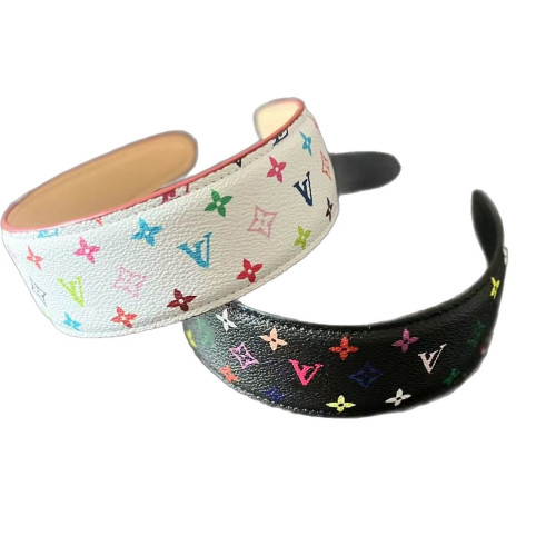 L驢家髮箍黑白三彩女士髮髮箍村上隆聯名款三彩髮箍 人體工學設計