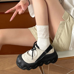 爆款法式厚底包頭涼鞋女款夏季外穿2025新款增高軟底瑪麗珍涼單鞋
