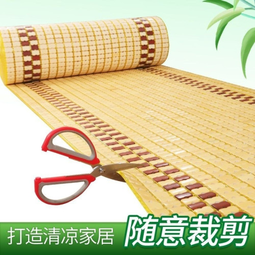夏季沙發墊竹蓆涼墊碳化通用宿舍竹坐墊簡約新款客廳麻將蓆沙發墊