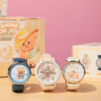 【新品】得力HY630黃油小熊手錶可愛兒童手環手錶裝飾手錶腕表禮