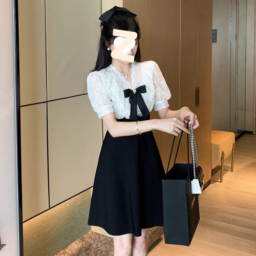 夏季連衣裙2025年新款寬松顯瘦氣質名媛高級感高級精緻裙子女裝