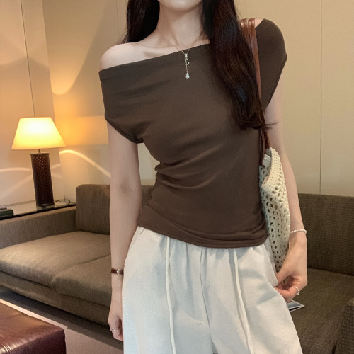 法式蕩領掛脖吊帶百搭背心女2025夏新款韓版氣質外穿無袖露背上衣