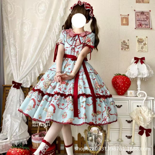 H布丁兔假髮女長髮Lolita80cm白金色長卷髮加長款少蘿女款頭套