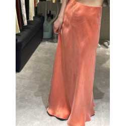 高級輕奢萊賽爾銅氨絲半身裙女夏垂感高腰顯瘦長裙包臀魚尾裙半裙