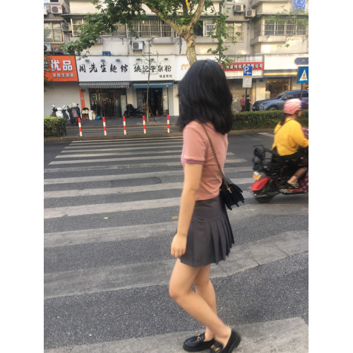 maybiubiu原創/夏防走光西裝裙百褶裙短裙裙褲 不一樣的百褶裙~