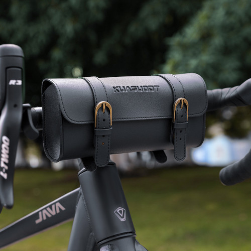 自行車復古車頭包電動滑板車掛包公路車騎行皮革收納包配件 自行車復古車頭包電動滑板車掛包公路車騎行皮革收納包配件