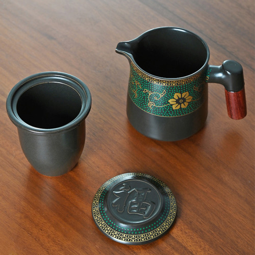 戶外旅行茶具一壺四杯車用實用快客杯隨身泡小套裝廣告商務禮品 戶外旅行茶具一壺四杯車用實用快客杯隨身泡小套裝廣告商務禮品