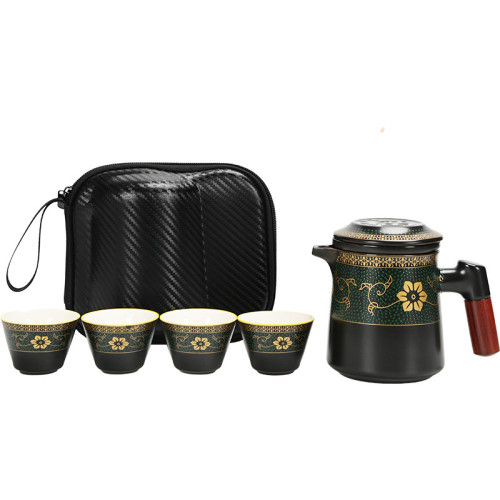 戶外旅行茶具一壺四杯車用實用快客杯隨身泡小套裝廣告商務禮品 戶外旅行茶具一壺四杯車用實用快客杯隨身泡小套裝廣告商務禮品