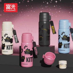 富光保溫杯316L不鏽鋼高顔值兒童學生專用可放書包男女生水杯禮品