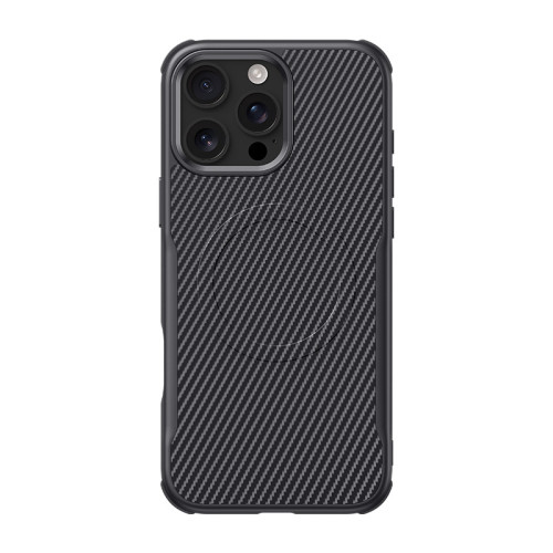 適用iPhone16ProMax刀鋒凱夫拉紋磁吸手機殼蘋果15四角防摔保護套