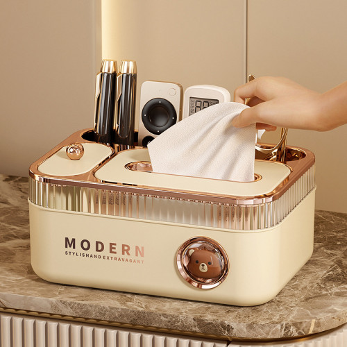 紙巾盒家用客廳高檔輕奢桌面床頭遙控器多功能茶幾擺件收納抽紙盒 紙巾盒家用客廳高檔輕奢桌面床頭遙控器多功能茶幾擺件收納抽紙盒