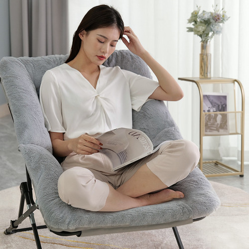 聖雪懶人沙發學生宿舍椅陽台月亮椅懶人辦公椅棉墊北歐折曡椅靠背 聖雪懶人沙發學生宿舍椅陽台月亮椅懶人辦公椅棉墊北歐折曡椅靠背