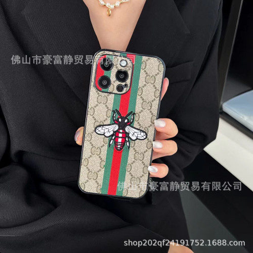 潮牌刺綉卡通公仔手機殼適用蘋果16Pro全包11皮質14Pro軟殼米奇13 潮牌刺綉卡通公仔手機殼適用蘋果16Pro全包11皮質14Pro軟殼米奇13