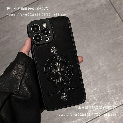 潮牌克心羅皮質適用蘋果14Promax手機殼13金屬支架iPhone15個性12 潮牌克心羅皮質適用蘋果14Promax手機殼13金屬支架iPhone15個性12