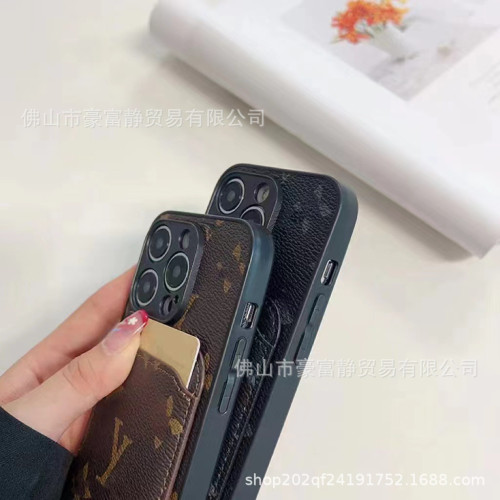 適用蘋果16Promax手機殼14Pro全包皮質插卡13高級x復古風12小衆XR 適用蘋果16Promax手機殼14Pro全包皮質插卡13高級x復古風12小衆XR