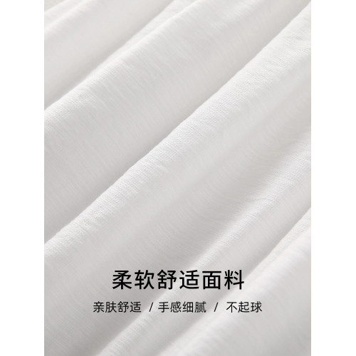 拉夏貝爾2025春夏新款今年流行爆款蕾絲拼接白色小個子蛋糕半身裙