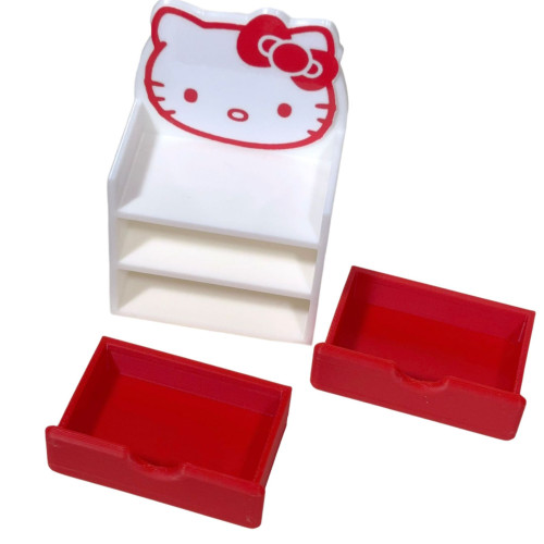 仿真迷你卡通KT多功能書架桌面置物架微縮模型 娃屋擺設拍攝道具 仿真迷你卡通KT多功能書架桌面置物架微縮模型 娃屋擺設拍攝道具