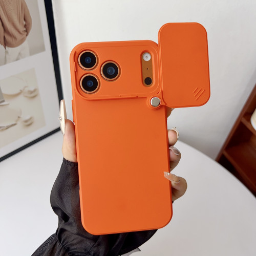 適用iPhone17ProMax手機殼推窗蘋果16Pro磨砂15防摔14保護套13
