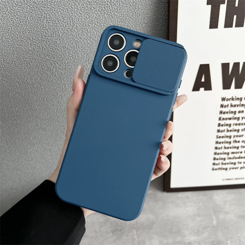 適用iPhone17ProMax手機殼推窗蘋果16Pro磨砂15防摔14保護套13