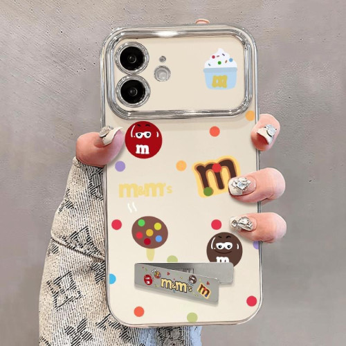 創意m豆適用蘋果15PROMAX手機殼iPhone14新款帶支架13爆款11軟殼7 創意m豆適用蘋果15PROMAX手機殼iPhone14新款帶支架13爆款11軟殼7