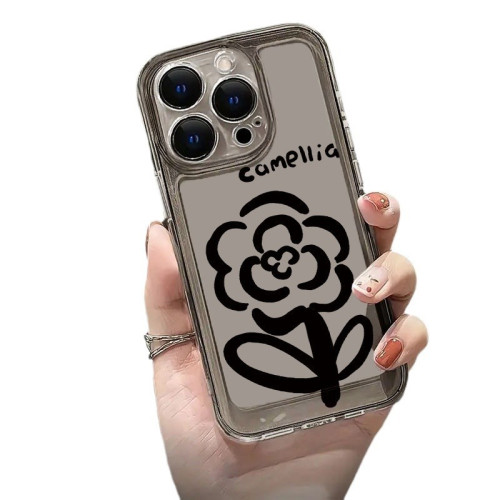 花朵適用於蘋果15promax14plus手機殼iphone13小香風12軟套11