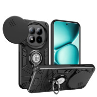 適用小米紅米note15Pro推窗手機殼紅米15C指環支架小米14T保護套