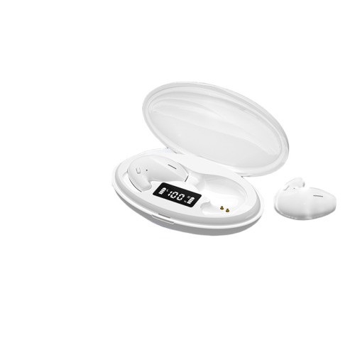 睡眠藍牙耳機超長續航運動降噪超薄迷你隱形側睡貼耳無線耳機