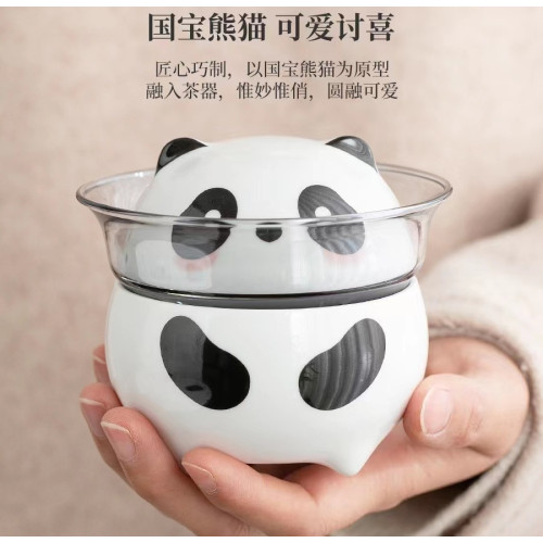 熊貓旅行茶具套裝可攜式快客杯戶外露營隨身茶壺茶杯成都紀念品 熊貓旅行茶具套裝可攜式快客杯戶外露營隨身茶壺茶杯成都紀念品