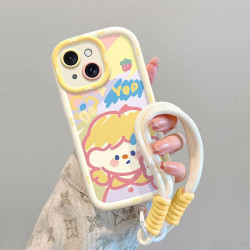 適用蘋果15promax手機殼全包防摔新款iPhone14女款外殼13比耶女孩