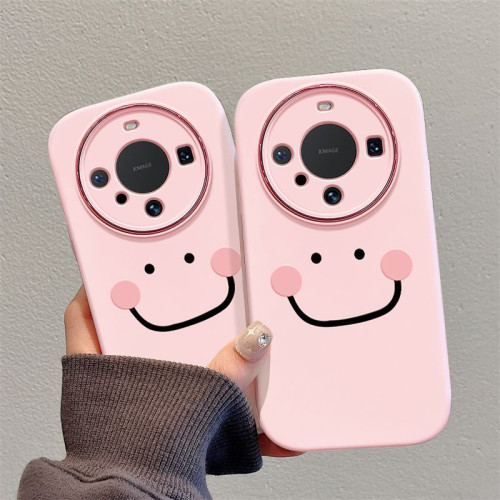 適用華爲mate60手機殼新款全包防摔mate50女款外殼40害羞線條笑臉 適用華爲mate60手機殼新款全包防摔mate50女款外殼40害羞線條笑臉