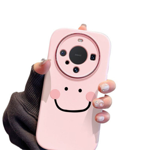 適用華爲mate60手機殼新款全包防摔mate50女款外殼40害羞線條笑臉 適用華爲mate60手機殼新款全包防摔mate50女款外殼40害羞線條笑臉