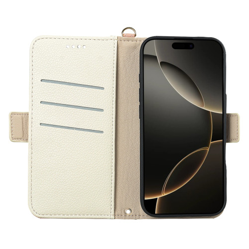 翻蓋皮套適用摩托羅拉Moto G Power2025荔枝紋側釦插卡錢包手機殼 翻蓋皮套適用摩托羅拉Moto G Power2025荔枝紋側釦插卡錢包手機殼