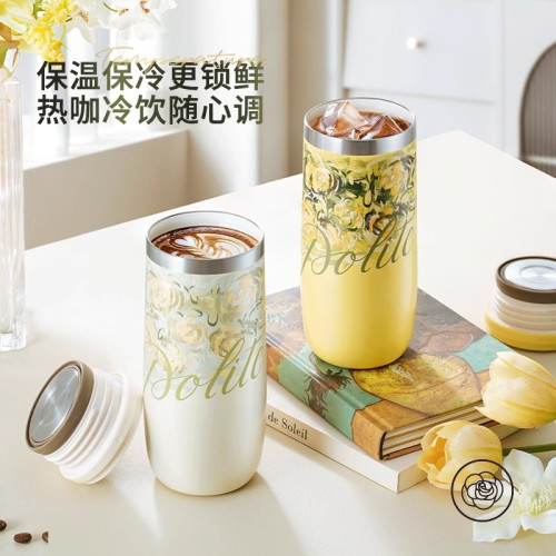 富光FU+保溫杯微晶瓷內膽高顔值設計藝術隨手杯女士咖啡杯子送禮 富光FU+保溫杯微晶瓷內膽高顔值設計藝術隨手杯女士咖啡杯子送禮