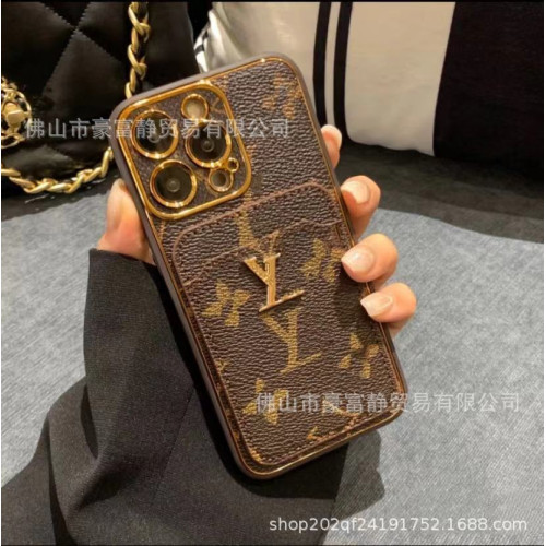 潮牌復古插卡手機殼適用蘋果15ProMax全包皮質14高級小衆男女款13 潮牌復古插卡手機殼適用蘋果15ProMax全包皮質14高級小衆男女款13