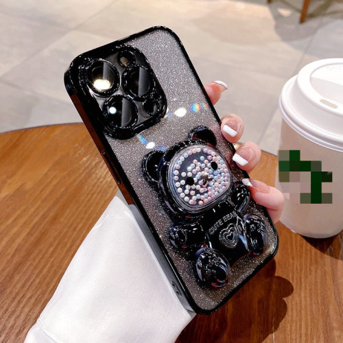 簡約款適用紅米note12/13閃粉支架k60電鍍小熊小米13/14pro手機殼 簡約款適用紅米note12/13閃粉支架k60電鍍小熊小米13/14pro手機殼