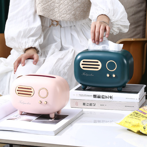 創意紙巾盒客廳輕奢家用餐廳紙盒遙控器茶幾收納盒可愛少女抽紙盒 創意紙巾盒客廳輕奢家用餐廳紙盒遙控器茶幾收納盒可愛少女抽紙盒