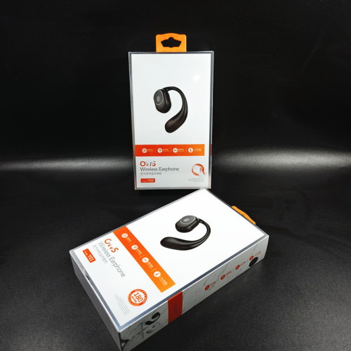 OWS真無線藍牙耳機超長待機不入耳式掛耳式觸控通話商務單耳耳機