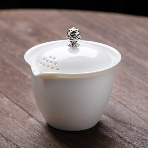 羊脂玉戶外旅行茶具可攜式快客杯白瓷泡茶器陶瓷蓋碗茶杯創意禮品 羊脂玉戶外旅行茶具可攜式快客杯白瓷泡茶器陶瓷蓋碗茶杯創意禮品