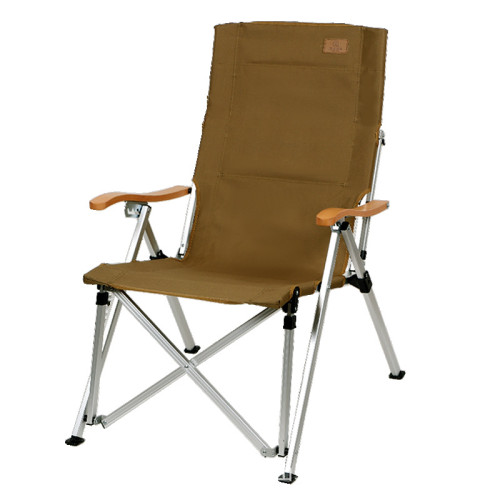 步林山野戶外折曡椅可攜式椅單人休閒釣魚椅鋁合金沙灘椅躺椅卡其色 步林山野戶外折曡椅可攜式椅單人休閒釣魚椅鋁合金沙灘椅躺椅卡其色