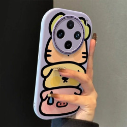 適用vivox200s手機殼矽膠全包VIVOx100pro高級感手機殼動物曡曡樂