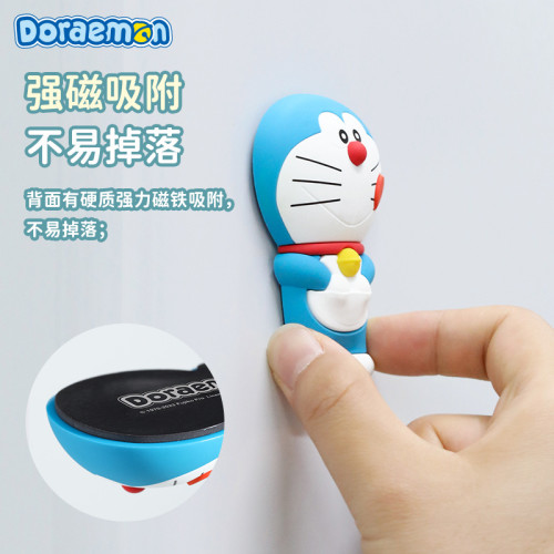 哆啦A夢家創意軟磁3d立體卡通可愛哆啦A夢通行圈磁吸冰箱貼 哆啦A夢家創意軟磁3d立體卡通可愛哆啦A夢通行圈磁吸冰箱貼
