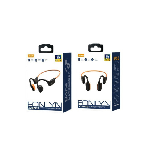 AZEADA 風鈴骨傳導掛脖式無線藍牙5.3長續航通話音樂耳機禮品