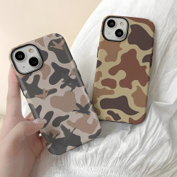男款ins迷彩二合一菲林手機殼iphone1714promax保護套12p