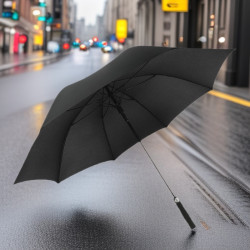 高爾夫傘酒店彎柄 廣告傘全纖維商務加大自動防風 直桿雨傘