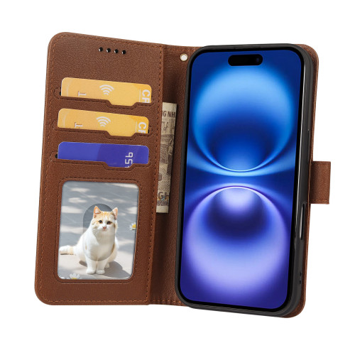 適用蘋果iPhone16卡斯科17ProMax手機皮套13商務11支架翻蓋手機殼 適用蘋果iPhone16卡斯科17ProMax手機皮套13商務11支架翻蓋手機殼