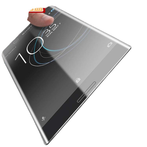適用SONY Xperia XA1plus 3D曲面鋼化膜索尼XA2/XA2 ultra曲面膜