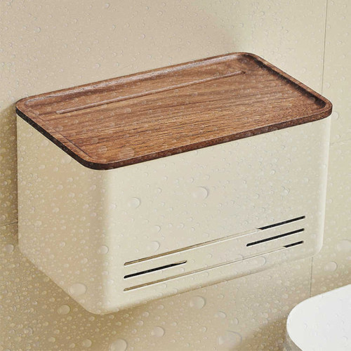 胡桃木免打孔厠所抽紙架防水壁掛紙巾架置物架衛生間浴室卷紙巾盒 胡桃木免打孔厠所抽紙架防水壁掛紙巾架置物架衛生間浴室卷紙巾盒