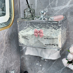 衛生間厠紙盒衛生紙收納壁掛式置物架厠所卷紙紙巾架抽紙盒紙巾盒