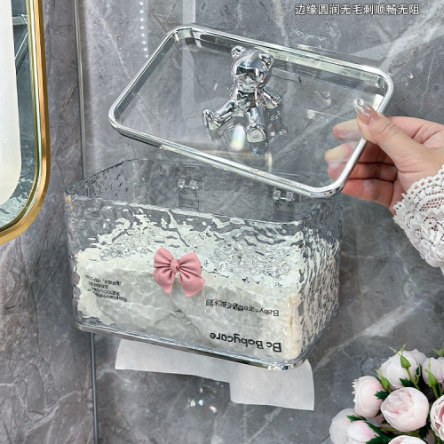 衛生間厠紙盒衛生紙收納壁掛式置物架厠所卷紙紙巾架抽紙盒紙巾盒 衛生間厠紙盒衛生紙收納壁掛式置物架厠所卷紙紙巾架抽紙盒紙巾盒